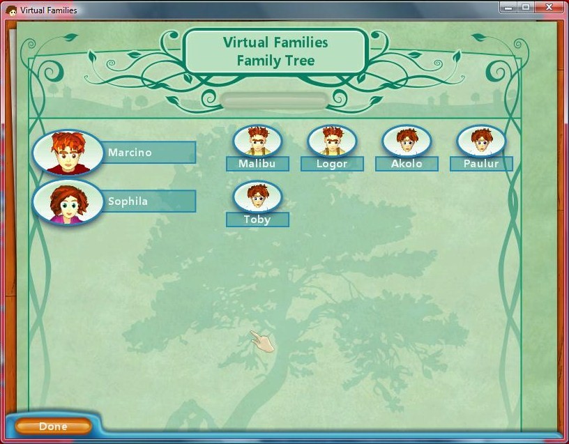 demon child virtual families 2